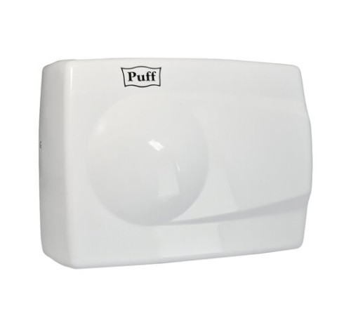 Сушилка для рук PUFF-8828W, 1500 Вт, металлическая, белая, 1401.333