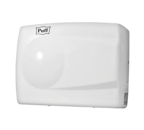 Сушилка для рук PUFF-8828W, 1500 Вт, металлическая, белая, 1401.333
