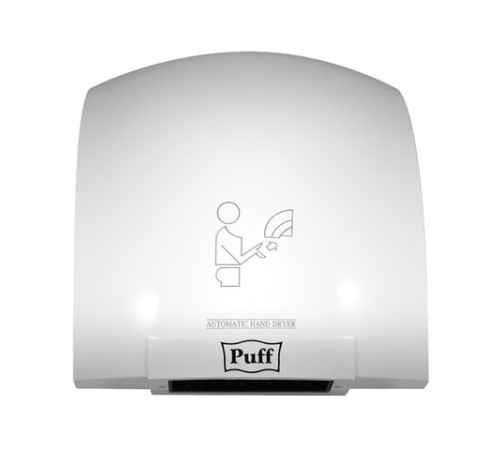 Сушилка для рук PUFF-8820, 2000 Вт, пластик, белая, 1401.308