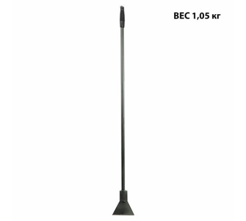 Ледоруб-топор 15 см, ВЕС 1,05 кг, металлическая ручка 135 см, D=25 мм, для уборки льда, наледи, слежавшегося снега, Б-3