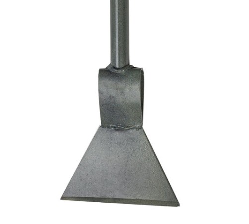 Ледоруб-топор 15 см, ВЕС 1,05 кг, металлическая ручка 135 см, D=25 мм, для уборки льда, наледи, слежавшегося снега, Б-3