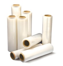 Стрейч-пленка для ручной упаковки 50 см х 307 м, 17 мкм, 2,4 кг - нетто, ПЕРВИЧНОЕ СЫРЬЕ, растяжение 300%