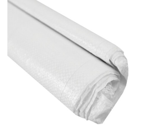 Мешки полипропиленовые до 50 кг, комплект 10 шт., 105х55 см, вес 72 г, без вкладыша, белые, 601139