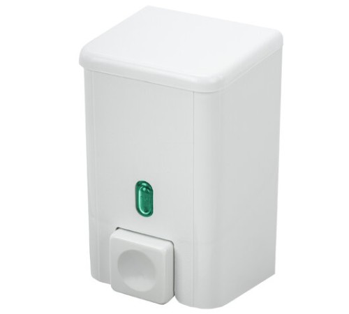 Дозатор для жидкого мыла и антисептика PRIMA NOVA, НАЛИВНОЙ, белый, 0,5 л, SD01