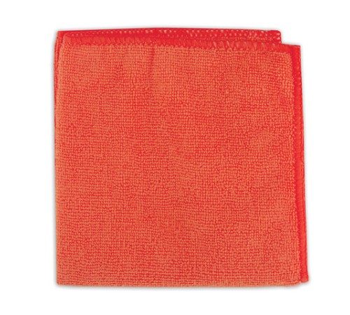 Салфетка из МИКРОФИБРЫ универсальная 30х30 см, оранжевая, 220 г/м2, LAIMA, 601242