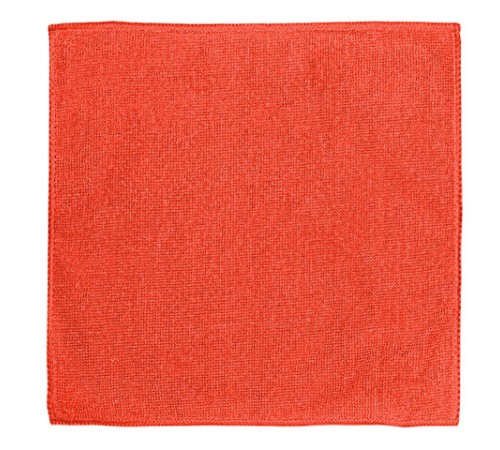 Салфетка из МИКРОФИБРЫ универсальная 30х30 см, оранжевая, 220 г/м2, LAIMA, 601242