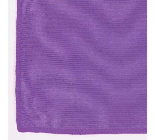 Салфетка из МИКРОФИБРЫ для стекол и зеркал 30х30 см, фиолетовая, 280 г/м2, LAIMA, 601248