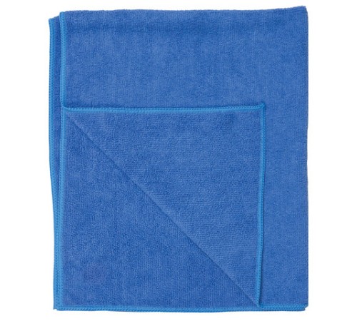 Тряпка для мытья пола из микрофибры, СУПЕР ПЛОТНАЯ, 70х80 см, синяя, 300 г/м2, LAIMA, 601250