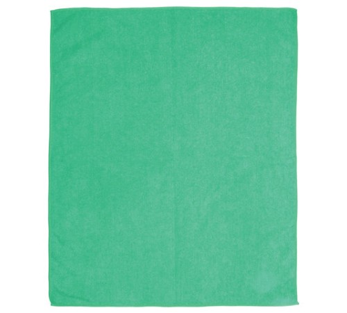 Тряпка для мытья пола из микрофибры, СУПЕР ПЛОТНАЯ, 50х60 см, зеленая, 300 г/м2, LAIMA, 601251