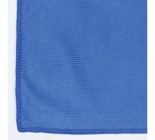 Салфетка из МИКРОФИБРЫ для стекла и оптики 30х30 см, синяя, 250 г/м2, LAIMA, 601256