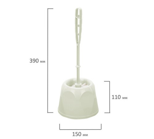 Ершик для унитаза с подставкой стандартной, 