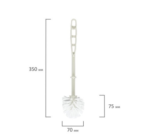 Ершик для унитаза с подставкой стандартной, 