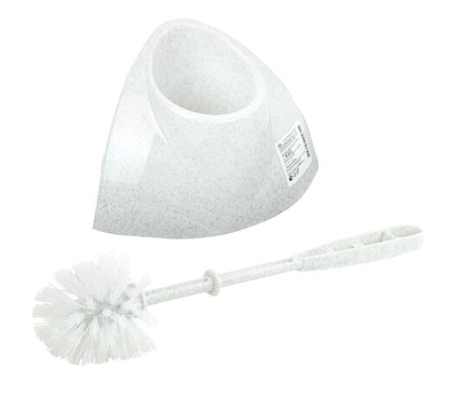 Ершик для унитаза с подставкой, угловой, 