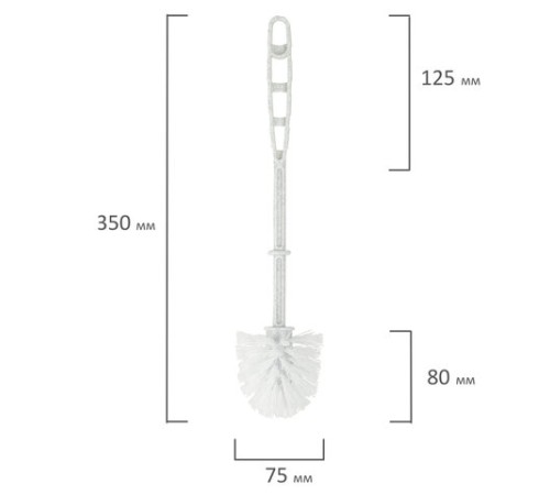 Ершик для унитаза с подставкой, угловой, 