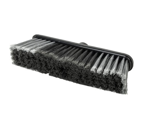 Щетка для уборки, ширина 27 см, щетина 7 см (двуцветная), пластик, еврорезьба, IDEA 