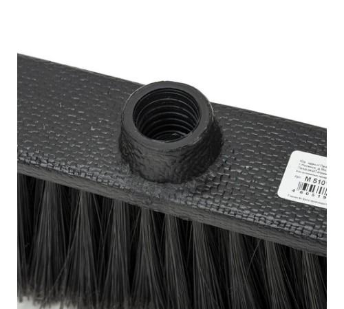 Щетка для уборки, ширина 27 см, щетина 7 см (двуцветная), пластик, еврорезьба, IDEA 