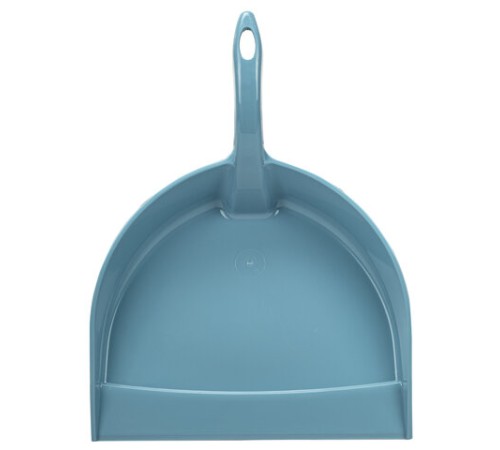 Совок для мусора, низкая рукоятка, пластик, серо-голубой, ассорти, 