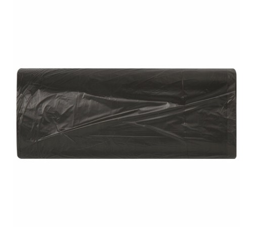 Мешки для мусора 30 л черные в рулоне 30 шт., ПНД 8 мкм, 50х60 см, LAIMA стандарт, 601377