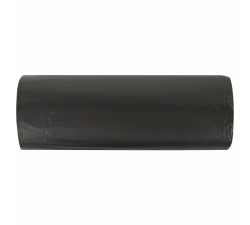 Мешки для мусора 120 л, черные, в рулоне 10 шт., прочные, ПНД 20 мкм, 70х110 см, ОФИСНАЯ ПЛАНЕТА, 601390