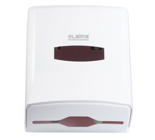 Диспенсер для полотенец LAIMA PROFESSIONAL CLASSIC (Система H3), V-сложения, белый, ABS-пластик, 601426