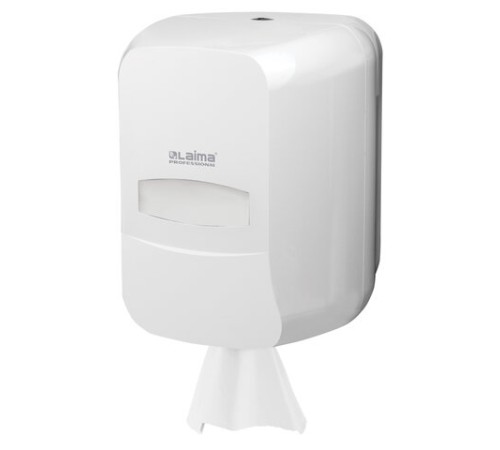 Диспенсер для полотенец с центральной вытяжкой LAIMA PROFESSIONAL CLASSIC (Система M1/M2), белый, ABS-пластик, 601430