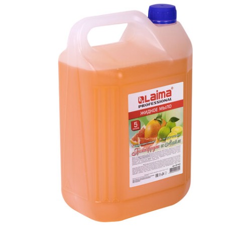 Мыло жидкое 5 л, ЛАЙМА PROFESSIONAL, 