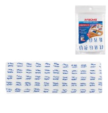 Насадка МОП плоская для швабры/держателя 40 см, карманы (ТИП К), микрофибра/абразив, упаковка, LAIMA, 601477