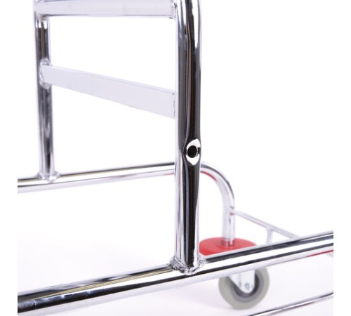 Тележка уборочная BRABIX, 2-съемных ведра по 15 л, отжим, корзина, держатель для мусорного мешка с поддерживающей платформой, 601500