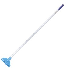Швабра с держателем для насадок типа МОП Кентукки, алюминиевый черенок 118 см, LAIMA PROFESSIONAL, 601507