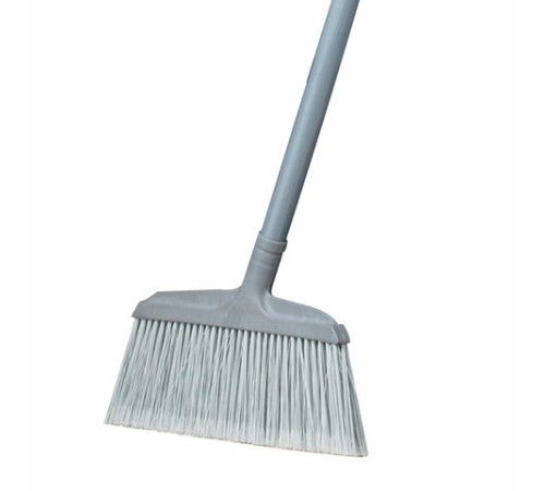 Совок для мусора + щетка, закрывающаяся крышка, рукоятки 94 см, серый, LAIMA PROFESSIONAL, 601508