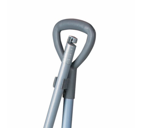 Совок для мусора + щетка, закрывающаяся крышка, рукоятки 94 см, серый, LAIMA PROFESSIONAL, 601508