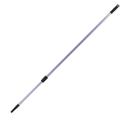 Черенок рукоятка телескопическая 130-240см, алюминий, используется с окномойкой шубкой 601518, со стяжкой 601522, LAIMA PROFESSIONAL, 601515