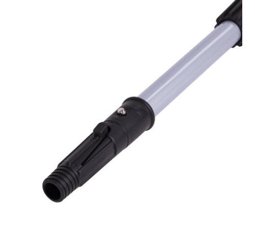 Черенок рукоятка телескопическая 130-240см, алюминий, используется с окномойкой шубкой 601518, со стяжкой 601522, LAIMA PROFESSIONAL, 601515