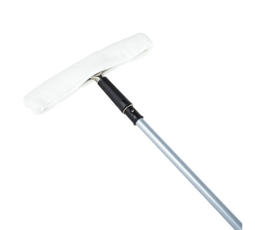 Насадка-шубка для окномойки 601518, акрил/дакрон, рабочая часть 35 см, липучки, LAIMA PROFESSIONAL, 601520