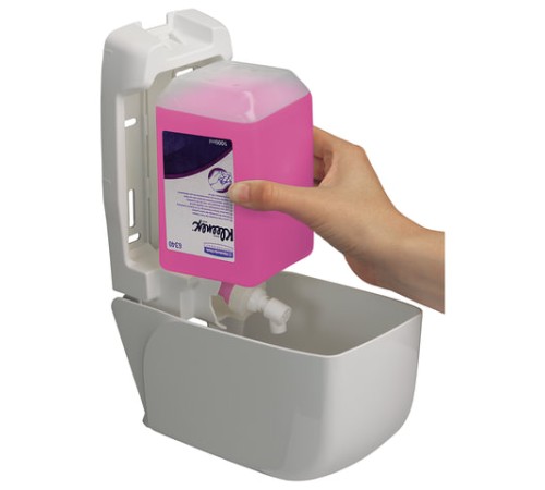 Дозатор для жидкого мыла 1 литр KIMBERLY-CLARK Aquarius, белый, 6948