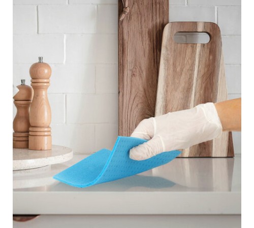 Салфетки ЦЕЛЛЮЛОЗНЫЕ (губчатые) MAXI, 15х18 см, КОМПЛЕКТ 3 шт., мега впитываемость, LAIMA, К5025, 601558