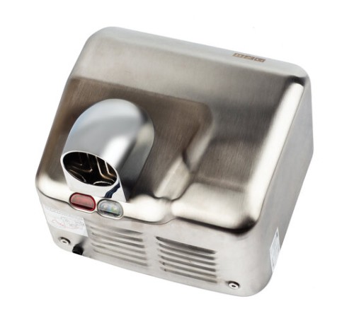 Сушилка для рук BXG-250A, 2300 Вт, ультрафиолет, нержавеющая сталь, хром