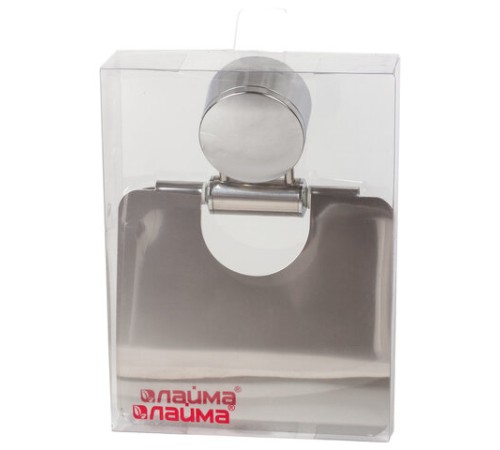 Держатель для бытовой туалетной бумаги LAIMA, нержавеющая сталь, зеркальный, 601620