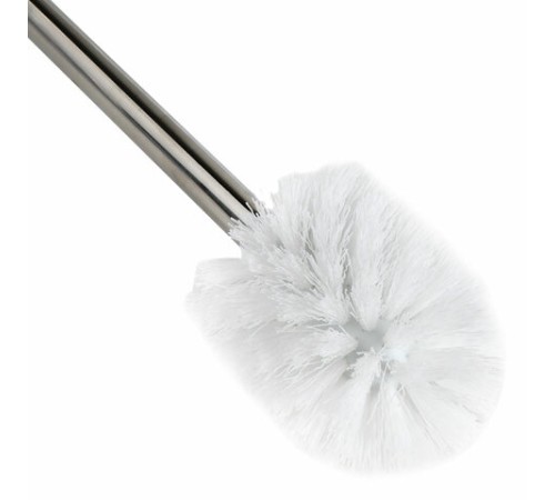 Ершик для унитаза без подставки, нержавеющая сталь, зеркальный, LAIMA, 601621