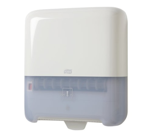 Диспенсер для полотенец в рулонах бесконтактный TORK (Система H1), Matic, белый, 551000