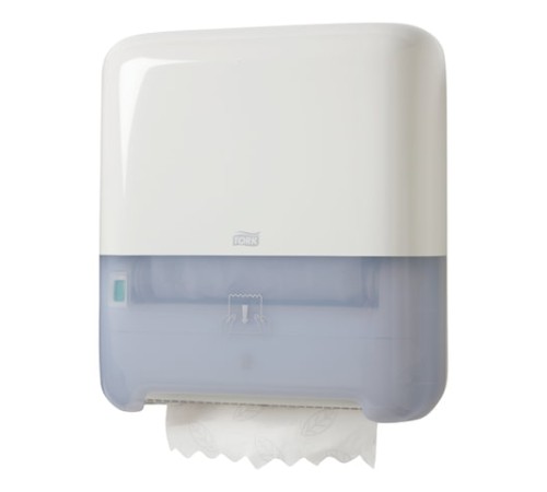 Диспенсер для полотенец в рулонах бесконтактный TORK (Система H1), Matic, белый, 551000