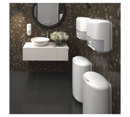 Диспенсер для полотенец СЕНСОРНЫЙ TORK (Система H1) Matic, в рулонах, (батарея R20) белый, 551100