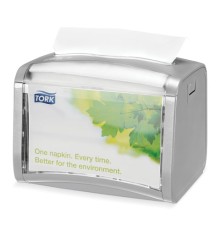Диспенсер для салфеток TORK (Система N4) Xpressnap, настольный, серый, 272613