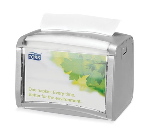 Диспенсер для салфеток TORK (Система N4) Xpressnap, настольный, серый, 272613