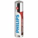 Батарейки алкалиновые "мизинчиковые" КОМПЛЕКТ 4 шт., PHILIPS Power Alkaline, ААА (LR03,15А), блистер, Б0062736