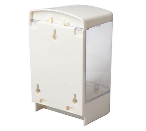 Дозатор для жидкого мыла LAIMA, НАЛИВНОЙ, 1 л, белый, ABS-пластик, 601794