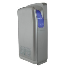 Сушилка для рук KSITEX M-6666С JET, 1900 Вт, погружного типа, время сушки 10 секунд, пластик, серебристая