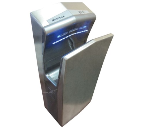 Сушилка для рук KSITEX M-8888АС JET, 1650 Вт, погружного типа, время сушки 10 секунд, нержавеющая сталь