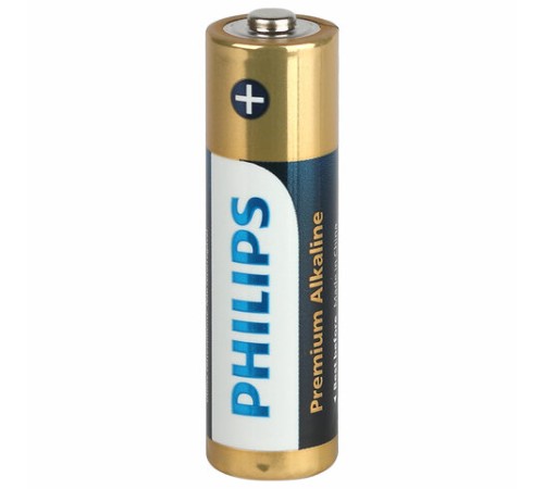 Батарейки алкалиновые "пальчиковые" КОМПЛЕКТ 4 шт., PHILIPS Premium Alkaline, АА (LR6, 24А), блистер, Б0062753 Батарейки алкалиновые "пальчиковые" КОМПЛЕКТ 4 шт., PHILIPS Premium Alkaline, АА (LR6, 24А), блистер, Б0062753