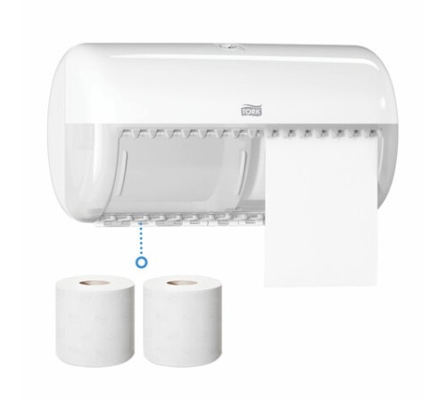 Диспенсер для туалетной бумаги TORK (Система T4) Elevation, белый, 557000